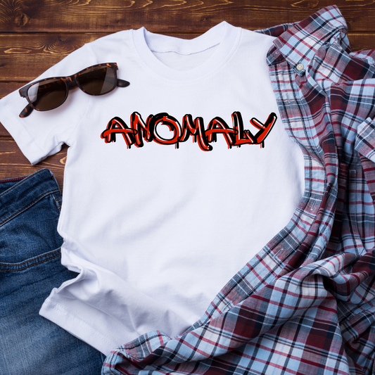 Anomaly T-Shirt (Red Graffiti)